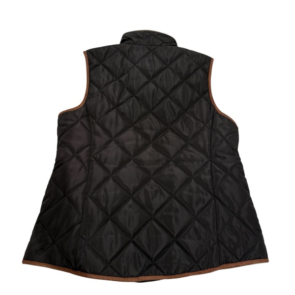 🩵5/$25🩵 G.H. Bass & Co. Black Quilted Vest - Picture 10 of 11